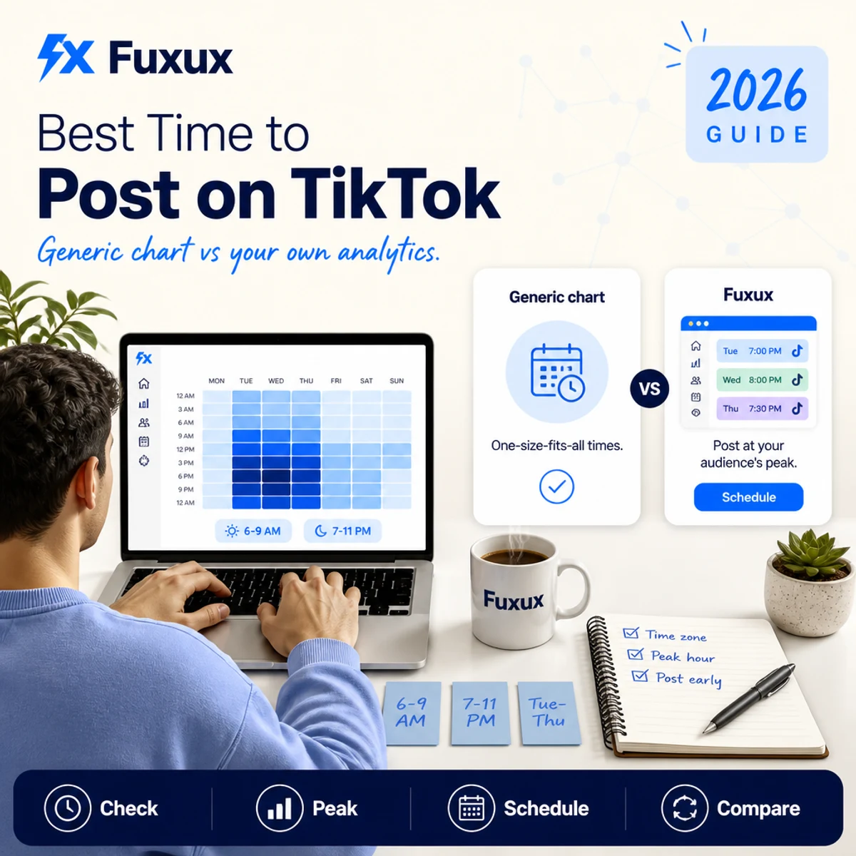 Best Time to Post on TikTok in 2026 (Every Day and Time Zone)