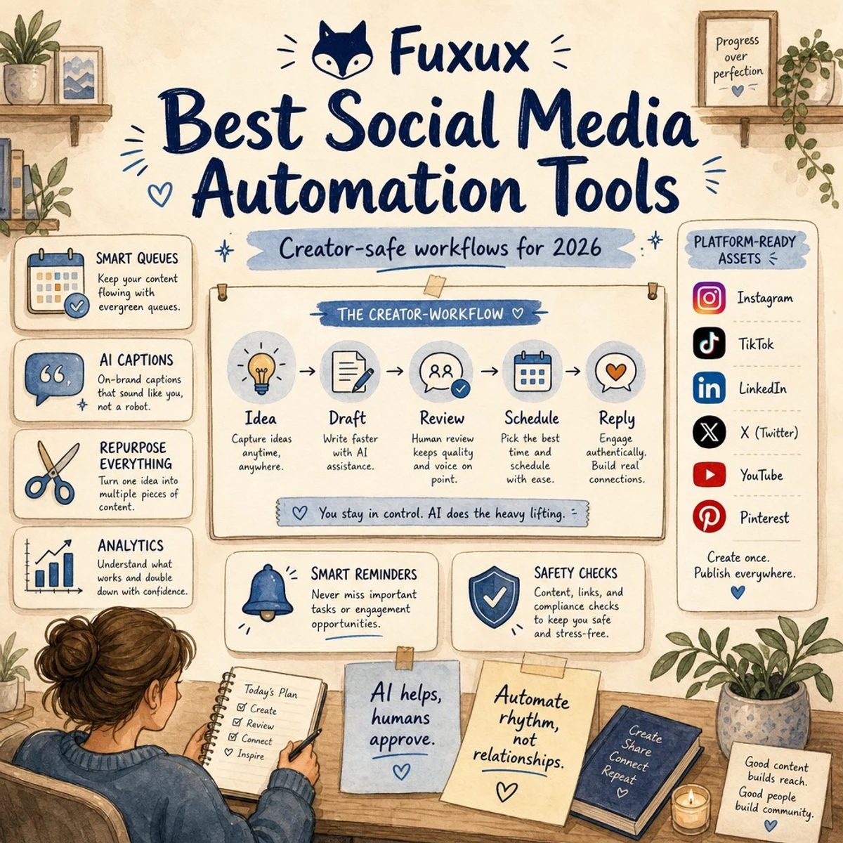 Social Media Automation Tools for Creators in 2026