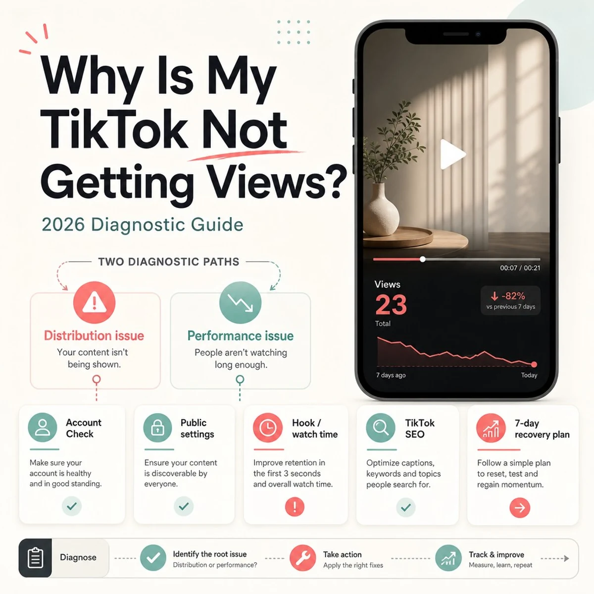 Why Is My TikTok Not Getting Views? The 2026 Fix